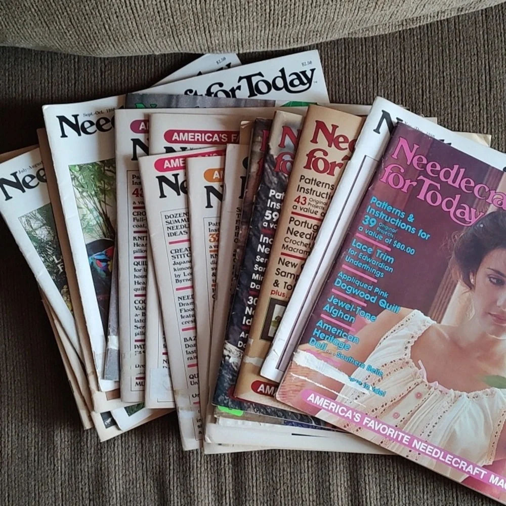 Needlecraft For Today 1980-1983 Lot Of 16